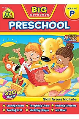 Trace Numbers Workbook, Grades Preschool - K (Big Skills for Little Hands®)