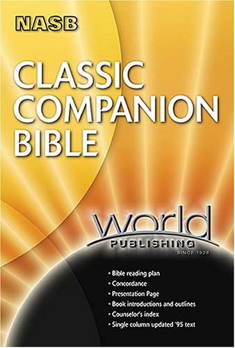 Classic Companion Bible: New American Standard Bible, Brown by World Publishing