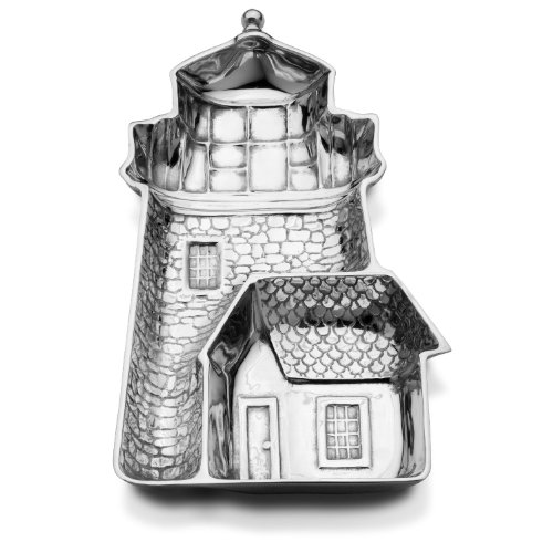 

Wilton Armetale Lighthouse Chip and Dip Server, 16-Inch by 9-Inch