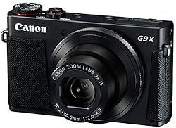 Canon デジタルカメラ PowerShot G9 X(ブラック) 光学3.0倍ズーム 1.0型センサー PSG9X(BK)