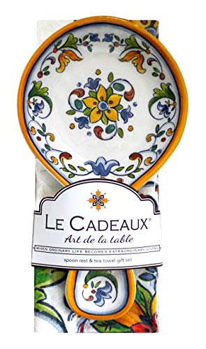 Algopix Similar Product 3 - Le Cadeaux Capri Melamine Spoon Rest