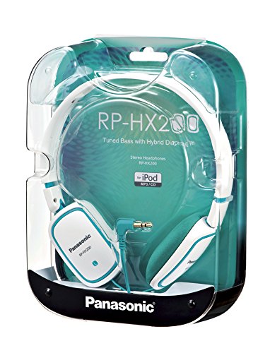 

Panasonic HX-200 Headphones White Blue