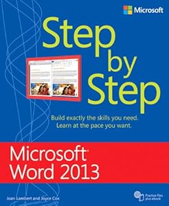 Microsoft Word 2013 Step By Step by Joan Lambert