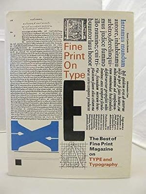 Fine Print on Type: The Best of Fine Print on Type and Typography, 1977-1988