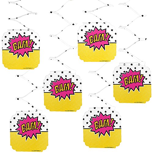 Algopix Similar Product 13 - Big Dot of Happiness BAM Girl