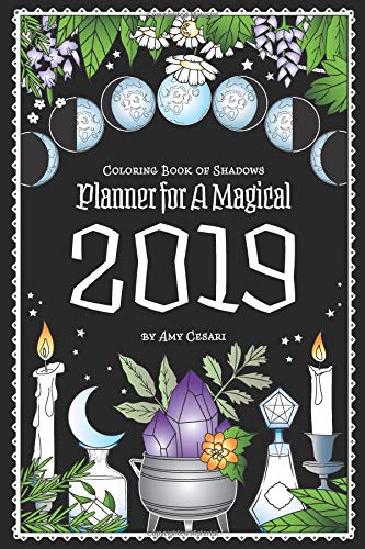 Coloring Book of Shadows: Planner for a Magical 2019 by Amy Cesari