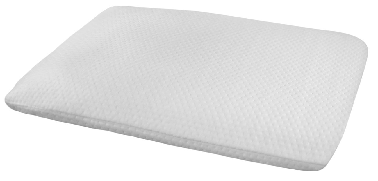 Ultra Slim Sleeper Extra Thin Memory Foam Pillow Elite Rest