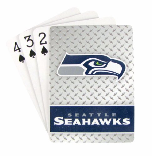 Seattle Seahawks Diamond Plate Playing Cards