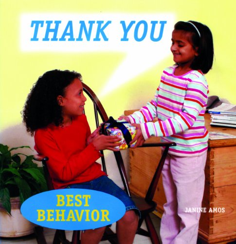Thank You (Best Behavior) by Janine Amos