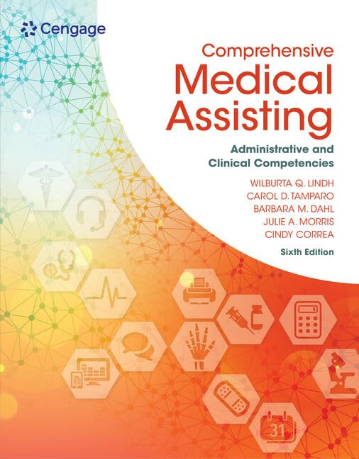 Bundle: Clinical Medical Assisting, 6th + Delmar Learning’s Clinical Handbook for the Medical Office, Spiral bound Version, 3rd + MindTap Medical ... Comprehensive by Wilburta Q. Lindh