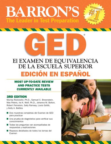 Examen de Equivalencia de la Escuela Superior, en Espanol: Barron's GED, Spanish Edition by Murray Rockowitz Ph.D.