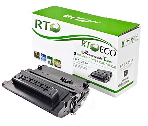 Renewable Toner 81A / HP CF281A Black Toner Cartridge (10.5k yield) for LaserJet Enterprise M604, M605, M606; MFP M630