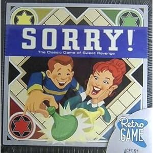 Click to buy Sorry Retro Game - LIMITED EDITION - The Classic Game of Sweet Revenge from Amazon!