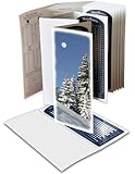 Moon Calendar 2014, Snow, Greeting Cards, 8 set