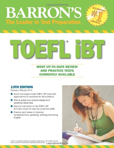 Barron's TOEFL iBT by Pamela Sharpe Ph.D.