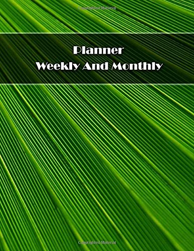 Planner Weekly And Monthly: 1 Year/53-Week Expense Tracker Organizer For Budget Planner And Financial Planner Workbook - Size 8.5x11 inches 130 Sheets Premium Quality by Joanna Litten