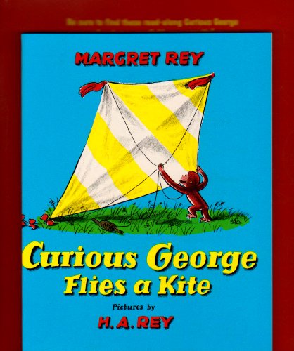 Curious George Flies a Kite Book & CD by H. A. Rey