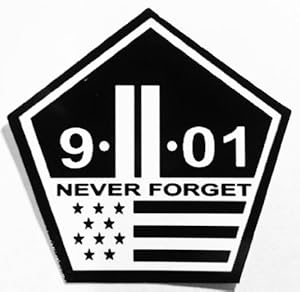 Amazon.com: Official 9-11 Never forget Morale Decal Sticker - KM ...