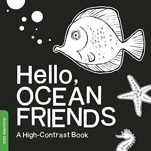 Hello, Ocean Friends: A High-Contrast Book by Violet Lemay