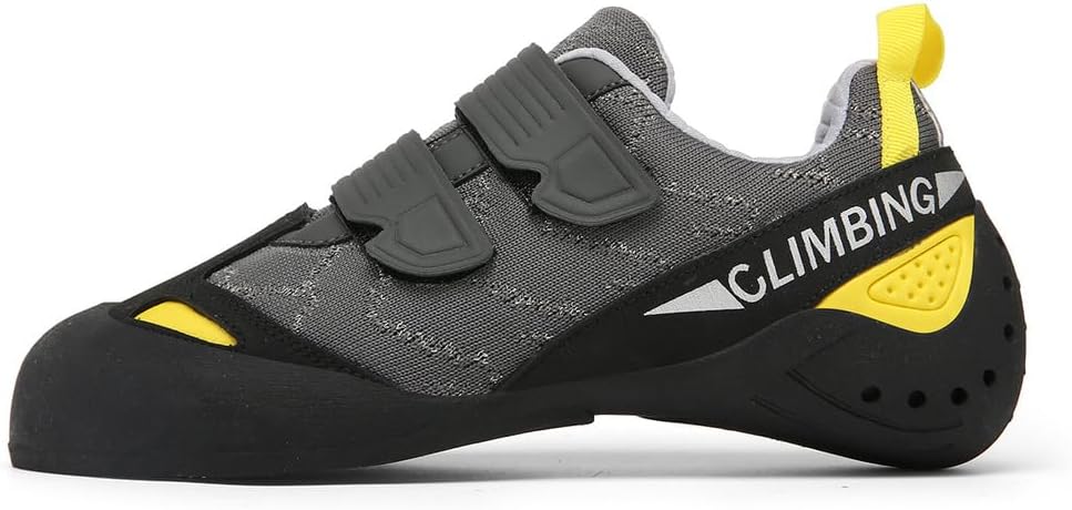 Mens Youth Wall Climbing Shoes, Non-Slip Lightweight Bouldering Sport Sneaker Breathable Rock Climbing Shoes For Adult_vogvips.com