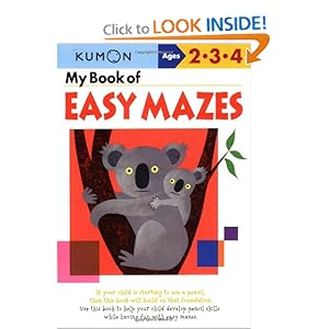 My Book of Easy Mazes (Kumon Workbooks)