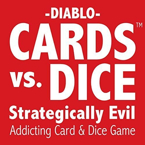 CARDS vs. DICE - Strategically Evil - A card game for kids, teens, and adults.