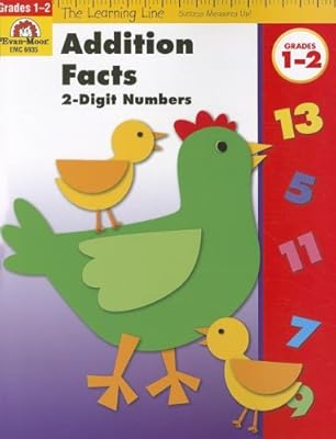 Addition Facts to 18, 2-Digit Numbers