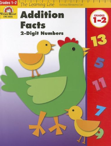 Addition Facts to 18, 2-Digit Numbers by Evan Moor
