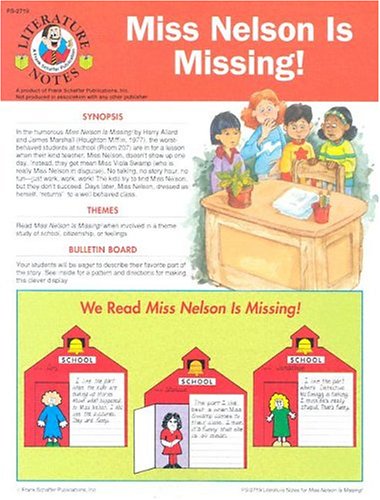 Miss Nelson is Missing: A Resource Book by Frank Schaffer Publications