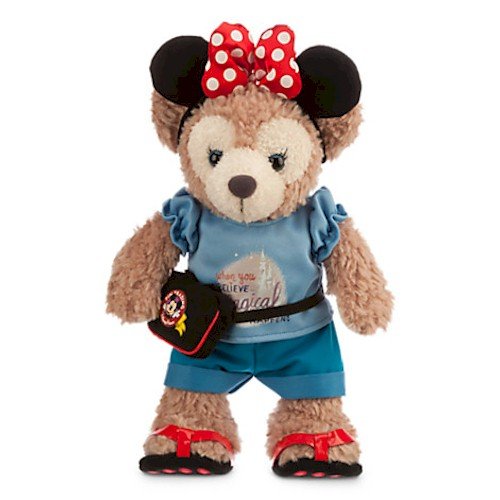 ShellieMay the Disney Bear Plush - ''Day in the Park'' - Medium - 12''
