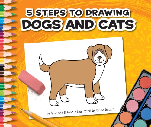 5 Steps to Drawing Dogs and Cats by Amanda Stjohn