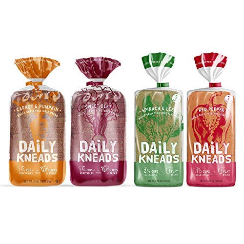 Algopix Similar Product 3 - Daily Kneads Bread Whole Grain Veggie