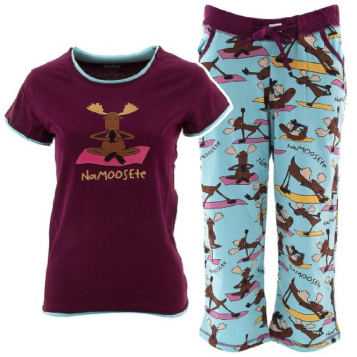Lazy One Na-moose-te Capri Pajama Set for Juniors
