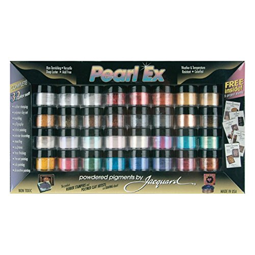 

Jacquard Pearl EX Powder Pigments (32-Color Set)