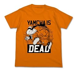 ドラゴンボール改 ヤムチャイズデッドTシャツ オレンジ サイズ:M
