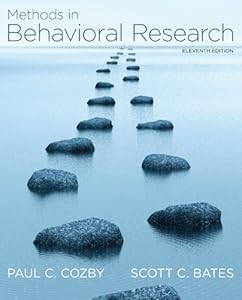 Methods in Behavioral Research by Paul Cozby