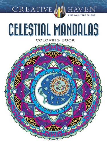 Creative Haven Celestial Mandalas Coloring Book (Adult Coloring)
