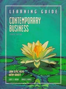 Contemporary Business Learning Guide by Boone