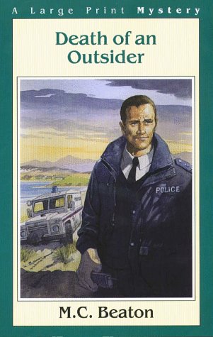 Death of an outsider by M  C Beaton