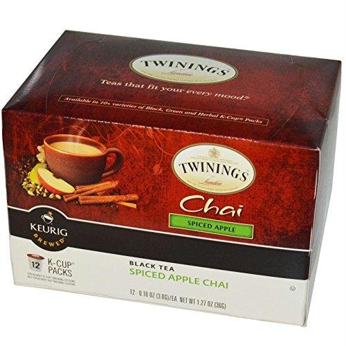Twinings Keurig Brewed Black Tea Spiced Apple Chai -- 12 K-Cups