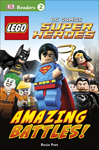 DK Readers L2: LEGO DC Comics Super Heroes: Amazing Battles! by DK