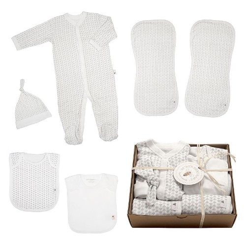 Algopix Similar Product 7 - Burts Bees Baby 6pc Sail AllOver