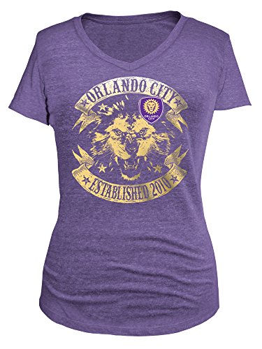 MLS Women's Tri-Blend Short Sleeve V-Neck Tee