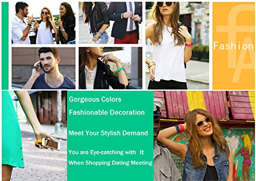 

Forestfish(TM) Bluetooth Sync Smart Bracelet Sports Fitness Tracker Smart Wristband Water Resistant Tracker Bracelet Sleep Monitoring Anti-lost Smart Watch