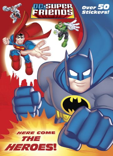 Here Come the Heroes! (DC Super Friends) (Jumbo Coloring Book)