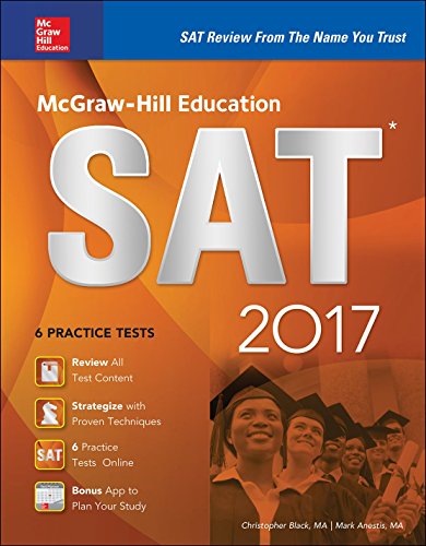 McGraw-Hill Education SAT 2017 Edition by Christopher Black