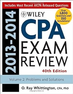 Wiley CPA Examination Review 2013-2014, Problems and Solutions (Wiley Cpa Examination Review Vol 2: Problems and Solutions) (Volume 2)