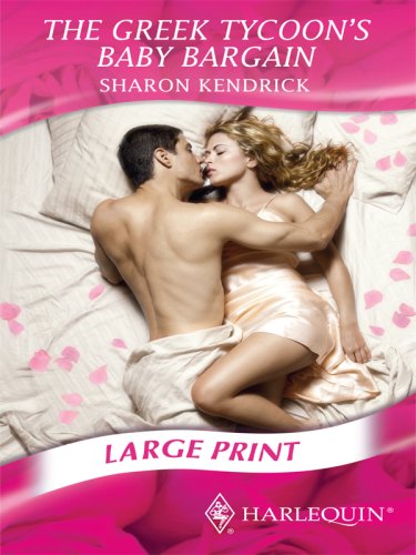 The Greek Tycoon's Baby Bargain by Sharon Kendrick