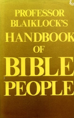 Handbook of Bible People by E.M. Blaiklock