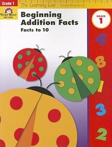 Beginning Addition Facts, Grades 1: Facts to 10